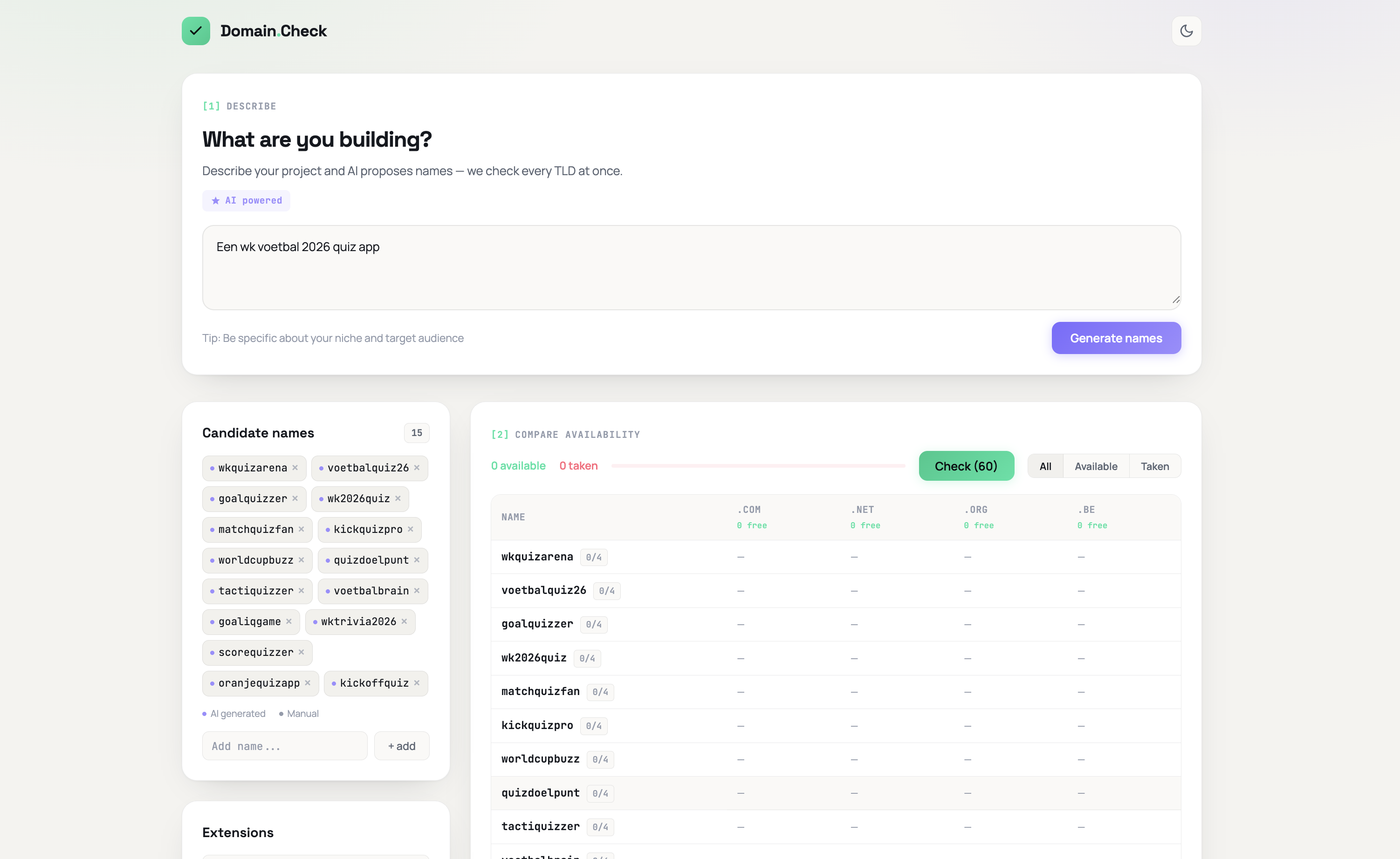 DomainNameChecker